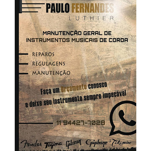 Luthier Paulo Fernandes